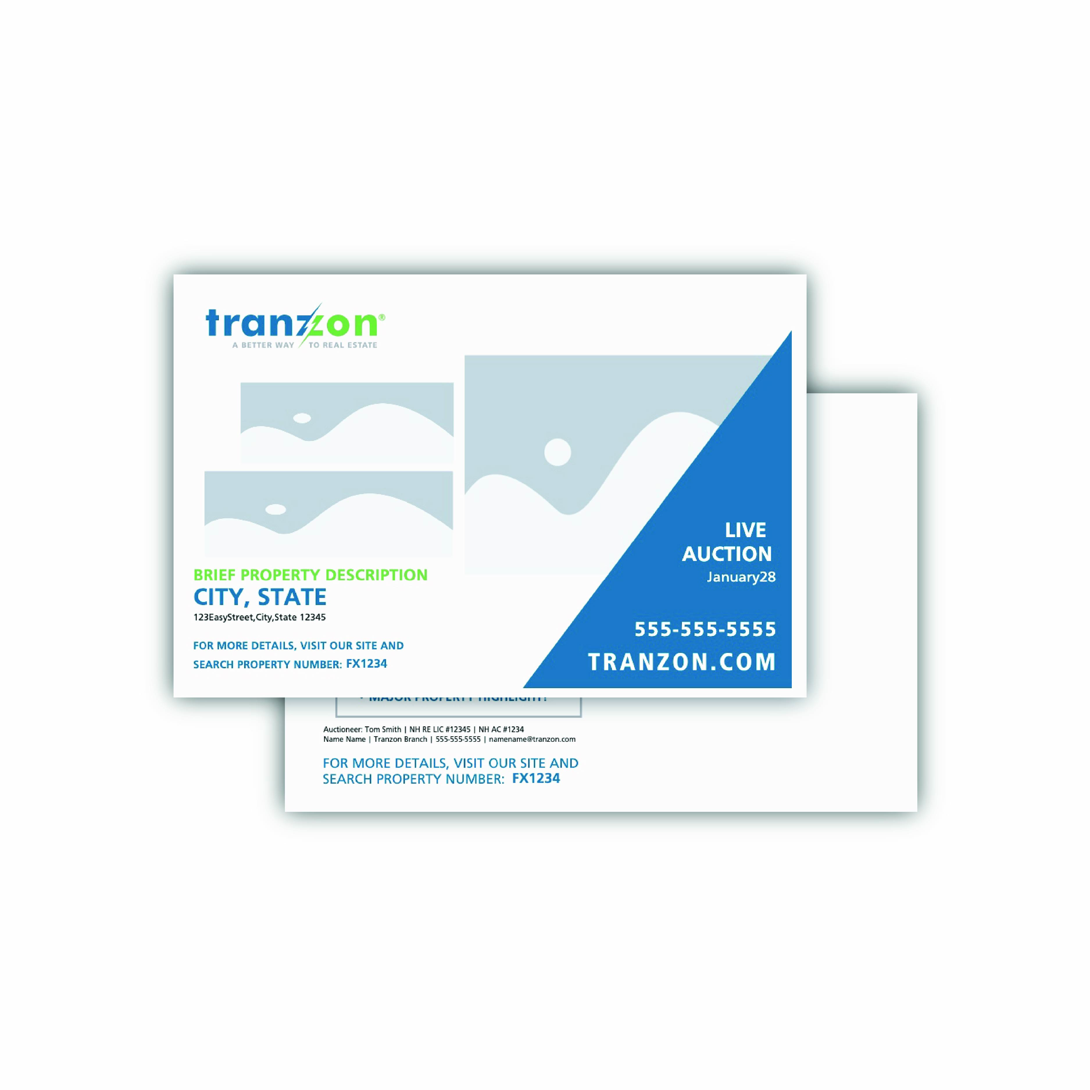 Tranzon Postcard 7×5 – Photo Spotlight Edition (3-Photo Layout)